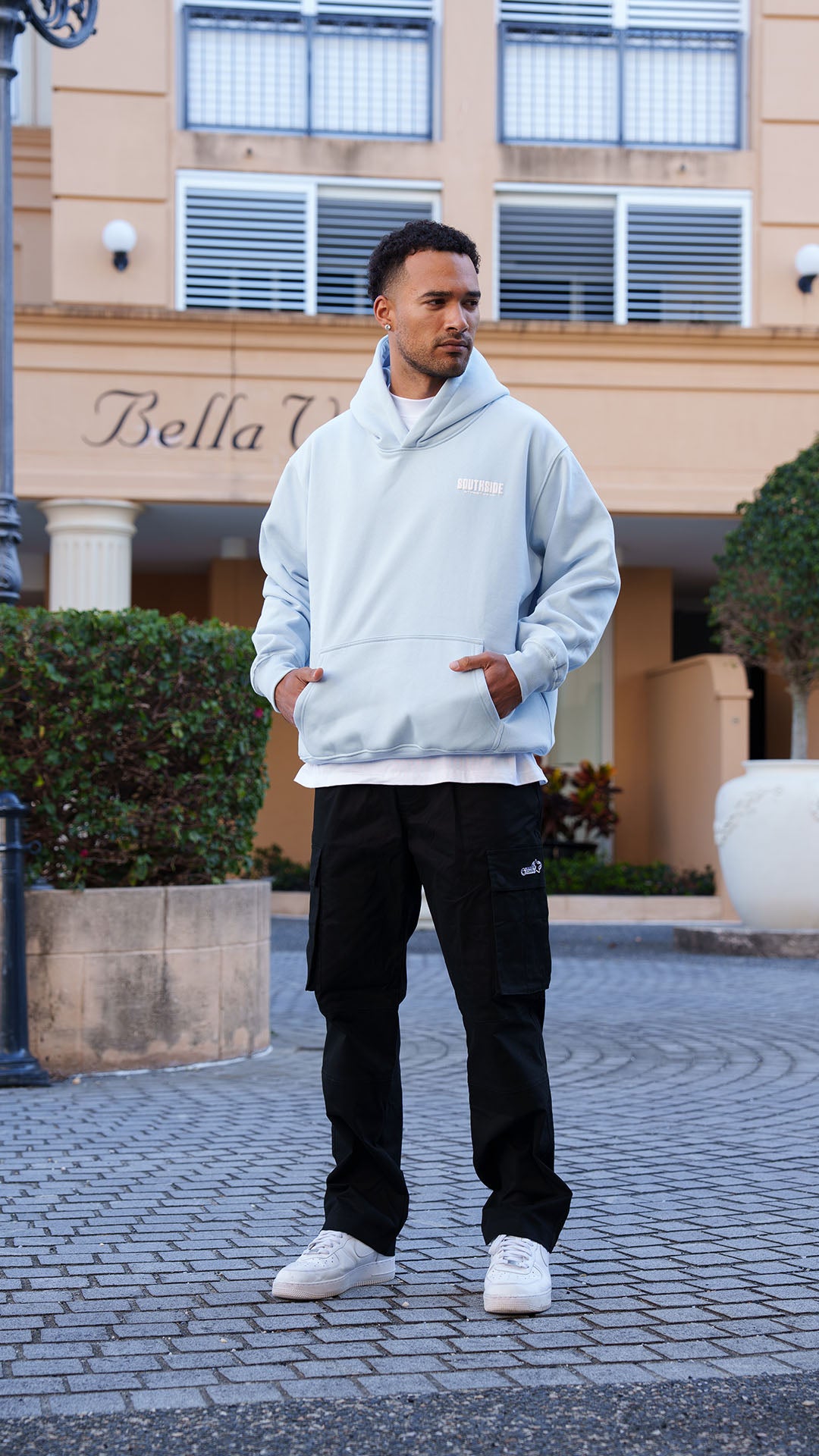 Southside - Statement Hoodie (Baby Blue)