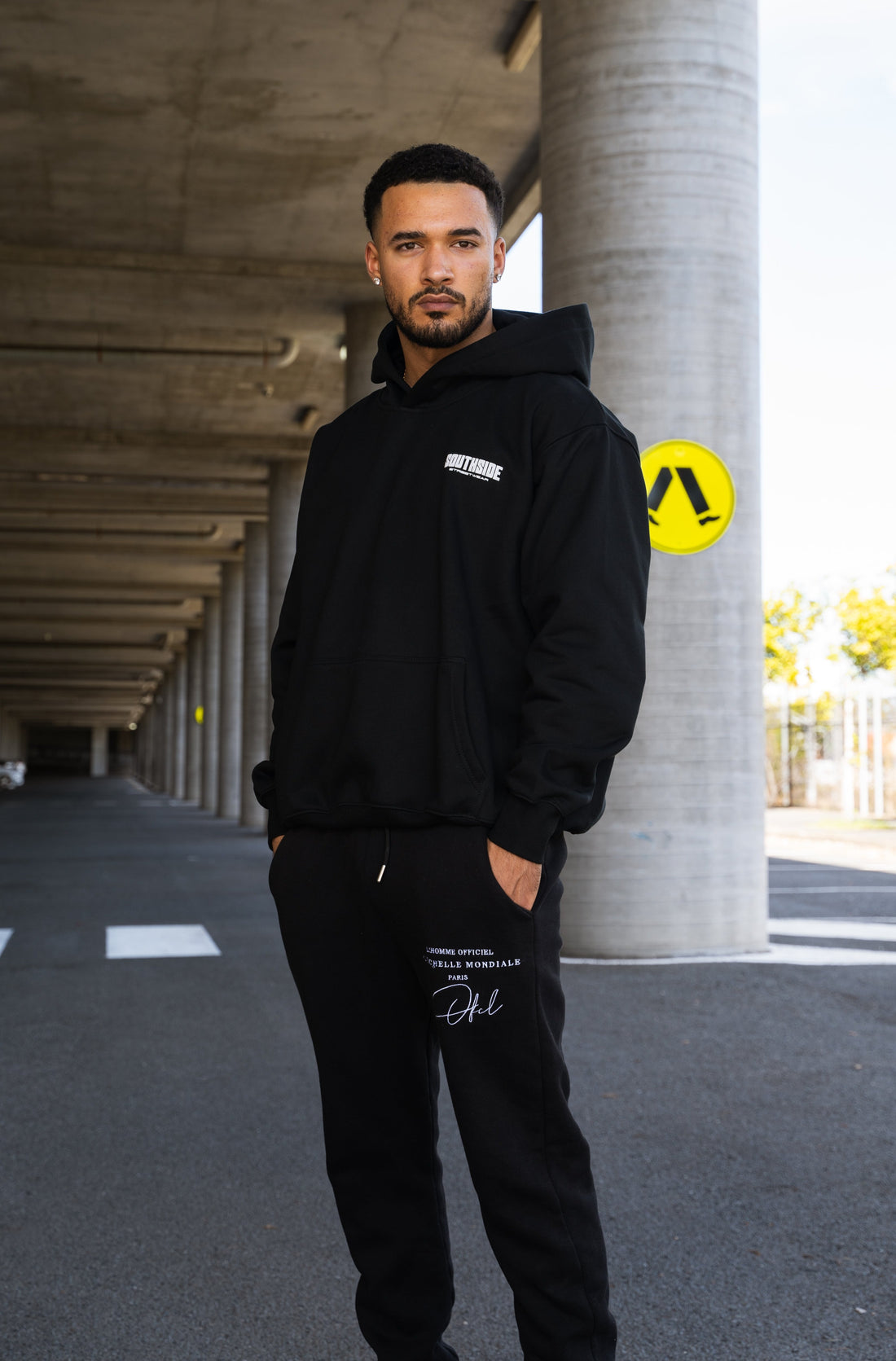 Southside - Statement Hoodie (Black)