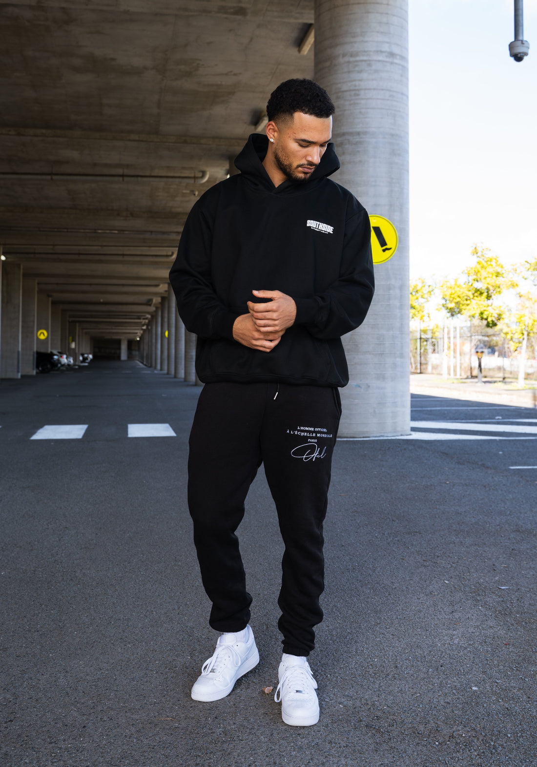 Southside - Statement Hoodie (Black)