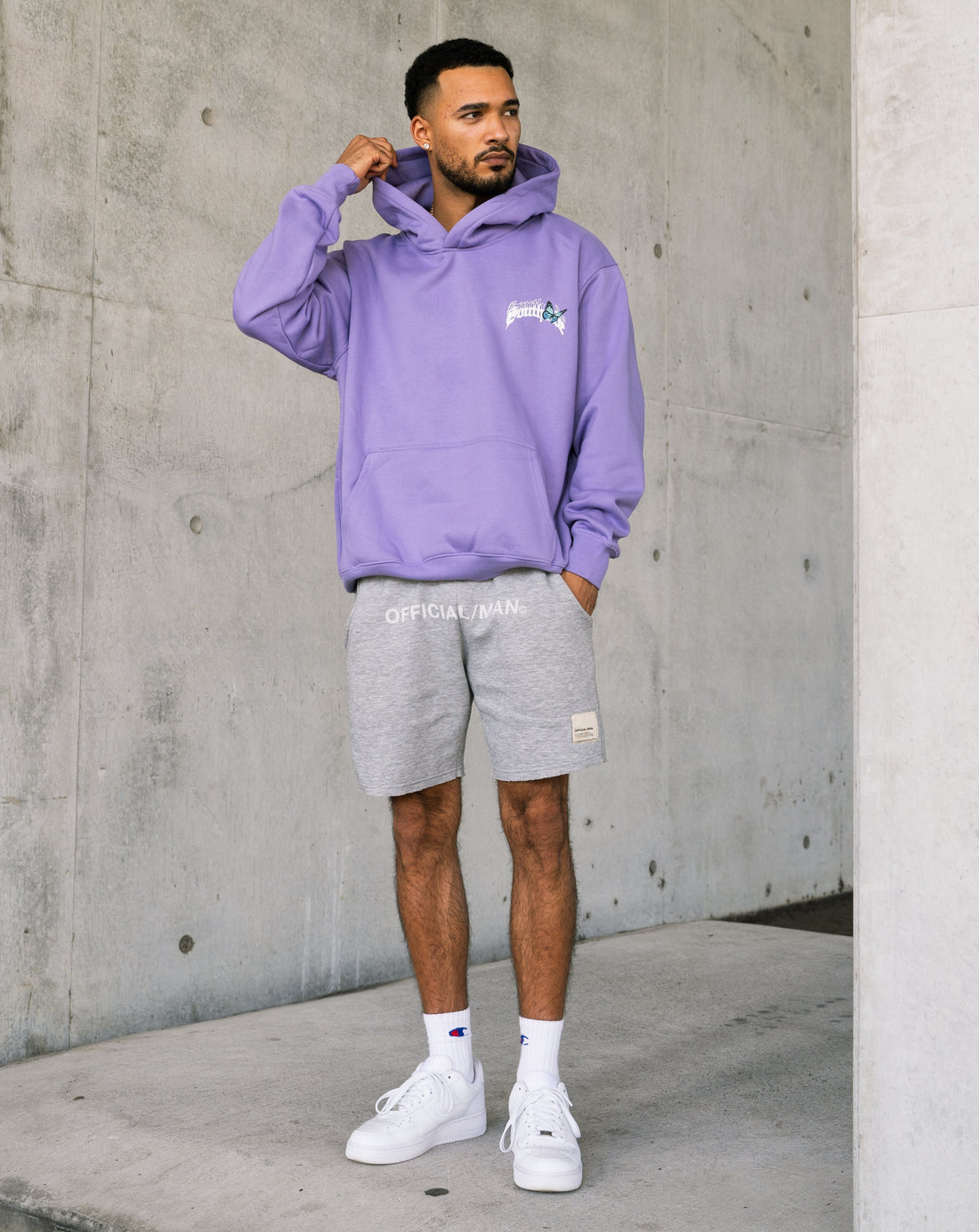 Southside - Monarch Hoodie (Lilac Purple)