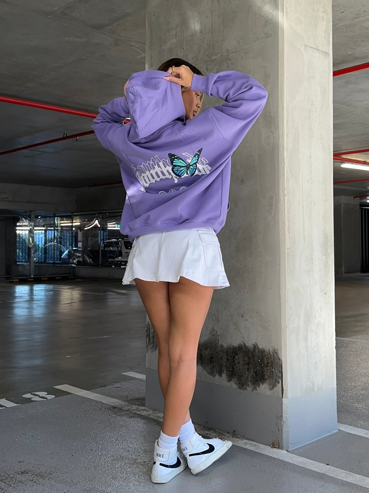 Southside - Monarch Hoodie (Lilac Purple)