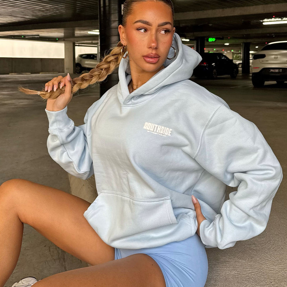
                      
                        Southside - Statement Hoodie (Baby Blue)
                      
                    