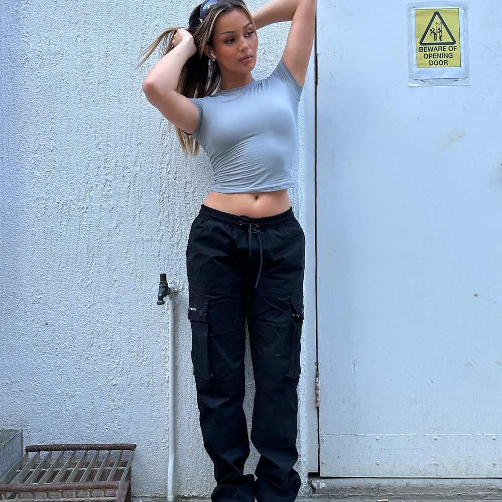 
                      
                        Southside - Black Cargo Pants
                      
                    