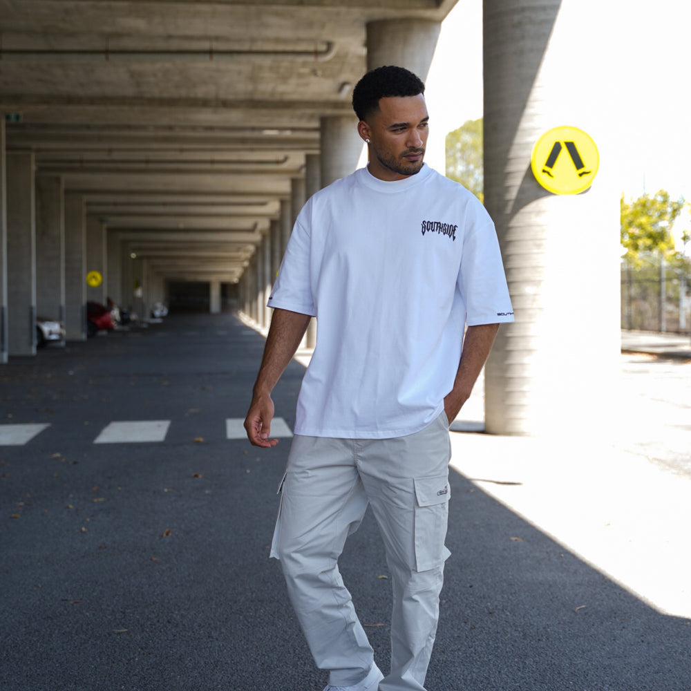 
                      
                        Southside - Grey Cargo Pants
                      
                    