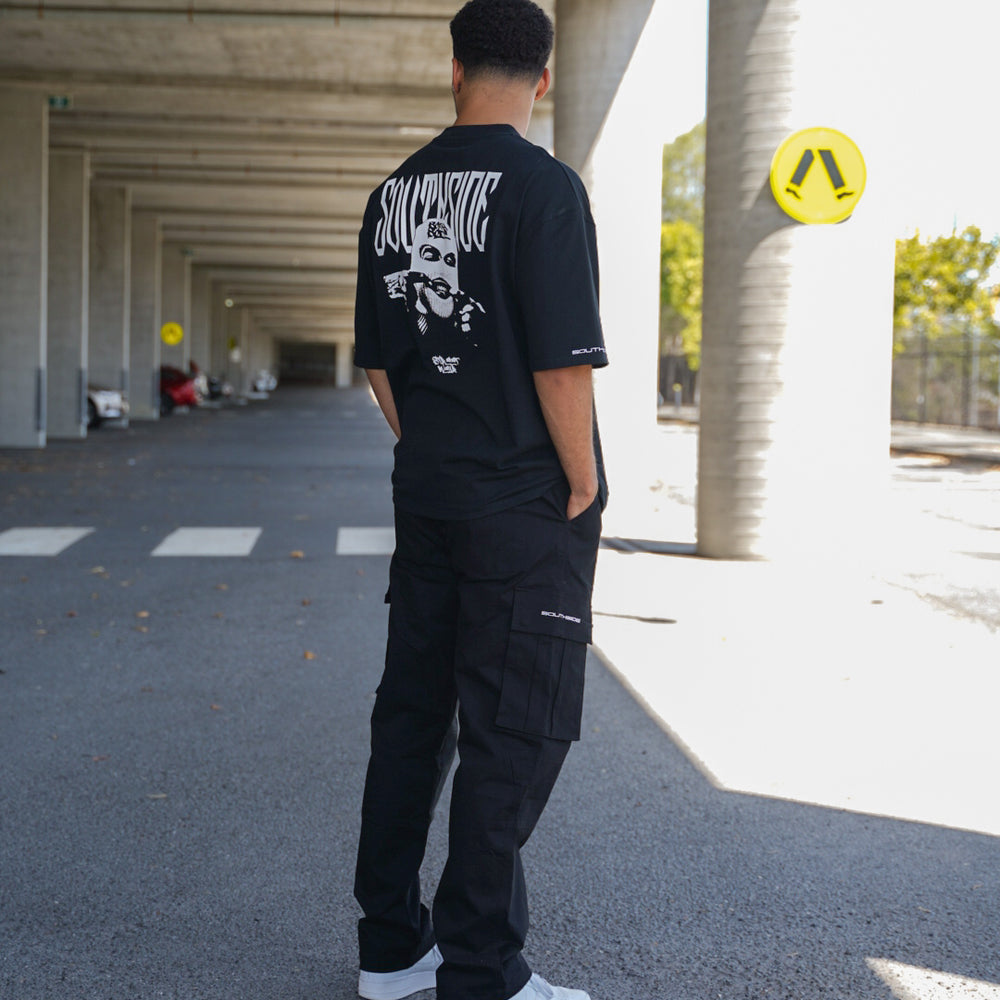 
                      
                        Southside - Black Cargo Pants
                      
                    