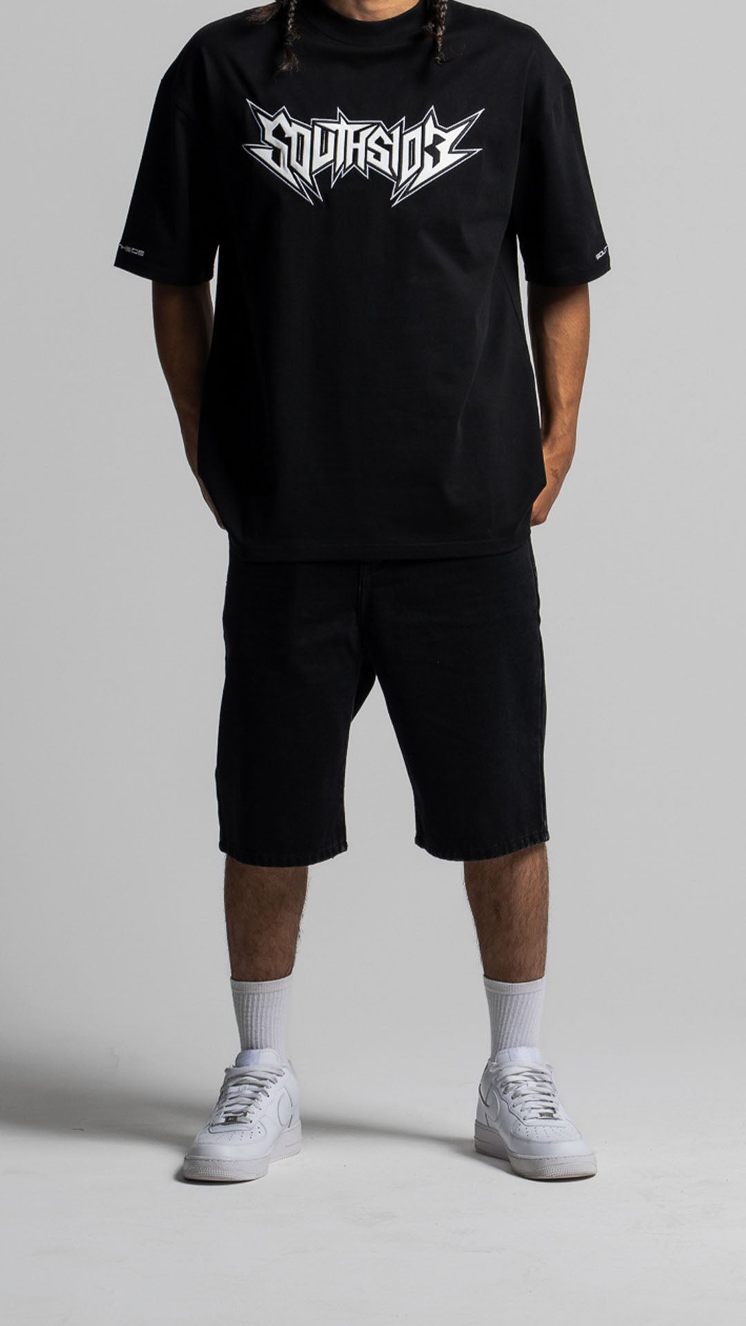 Southside - Jean Shorts (Black)