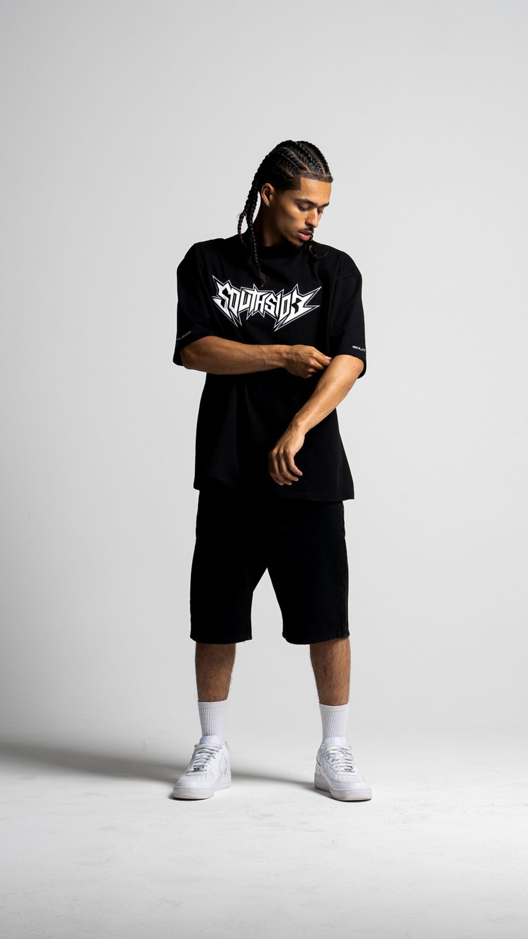 Southside - Jean Shorts (Black)