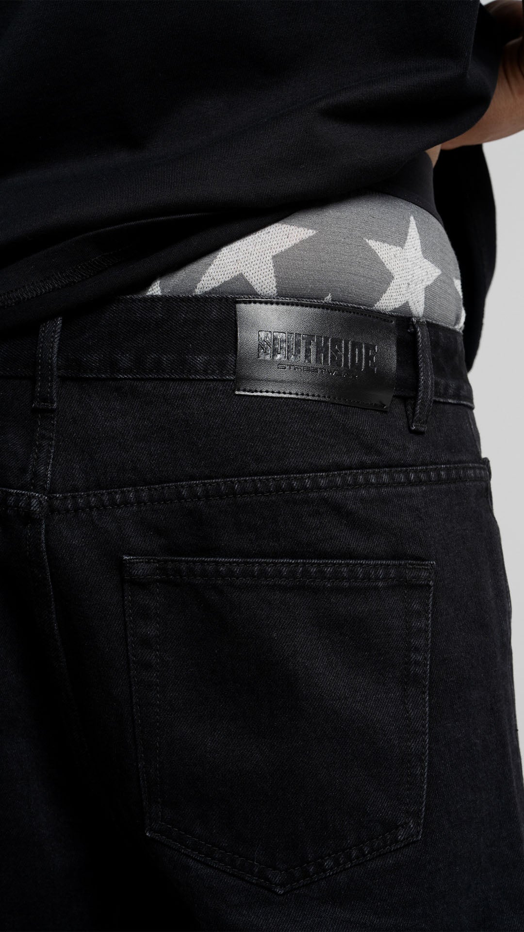 Southside - Jean Shorts (Black)