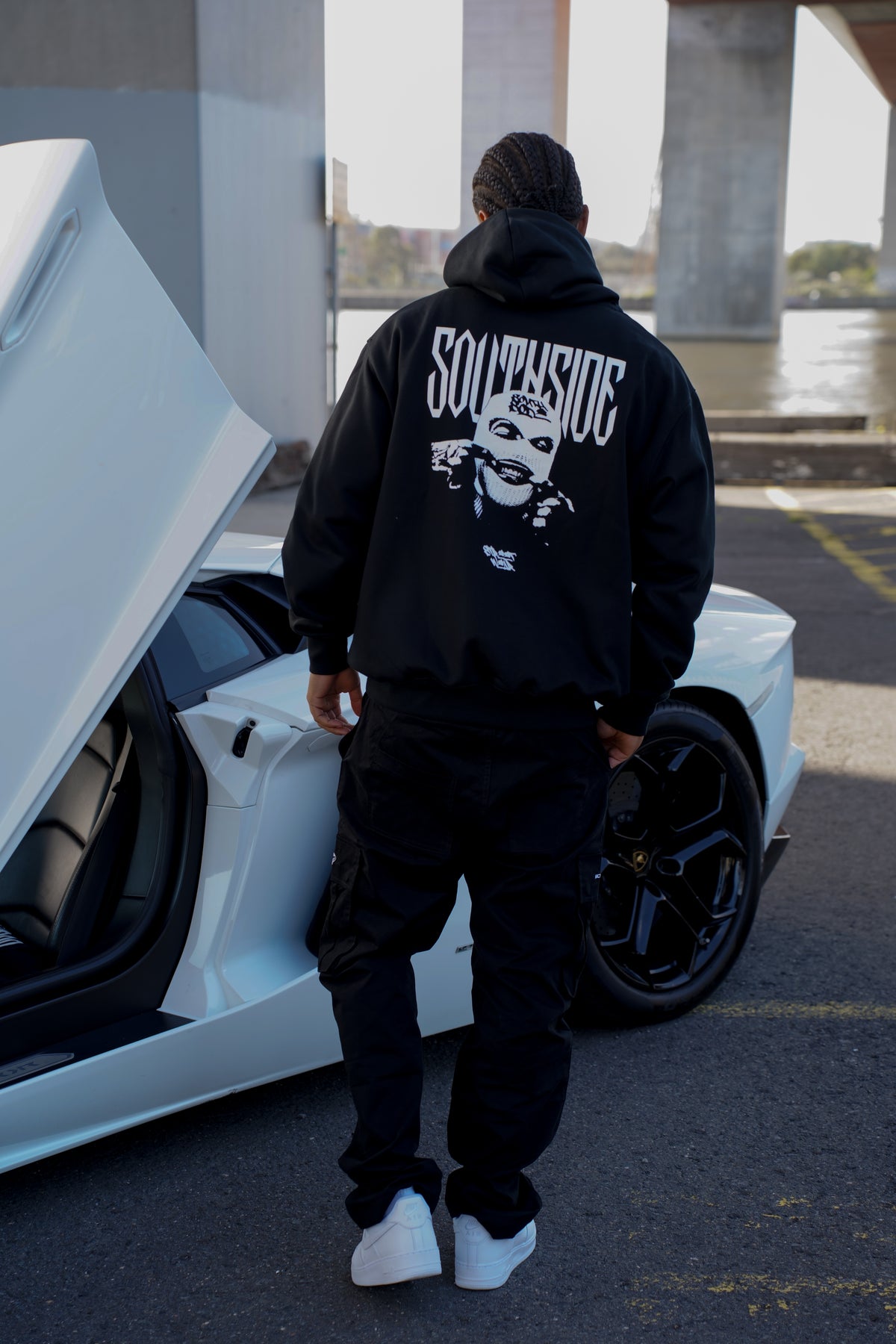 Southside - Black Cargo Pants – Southside Streetwear