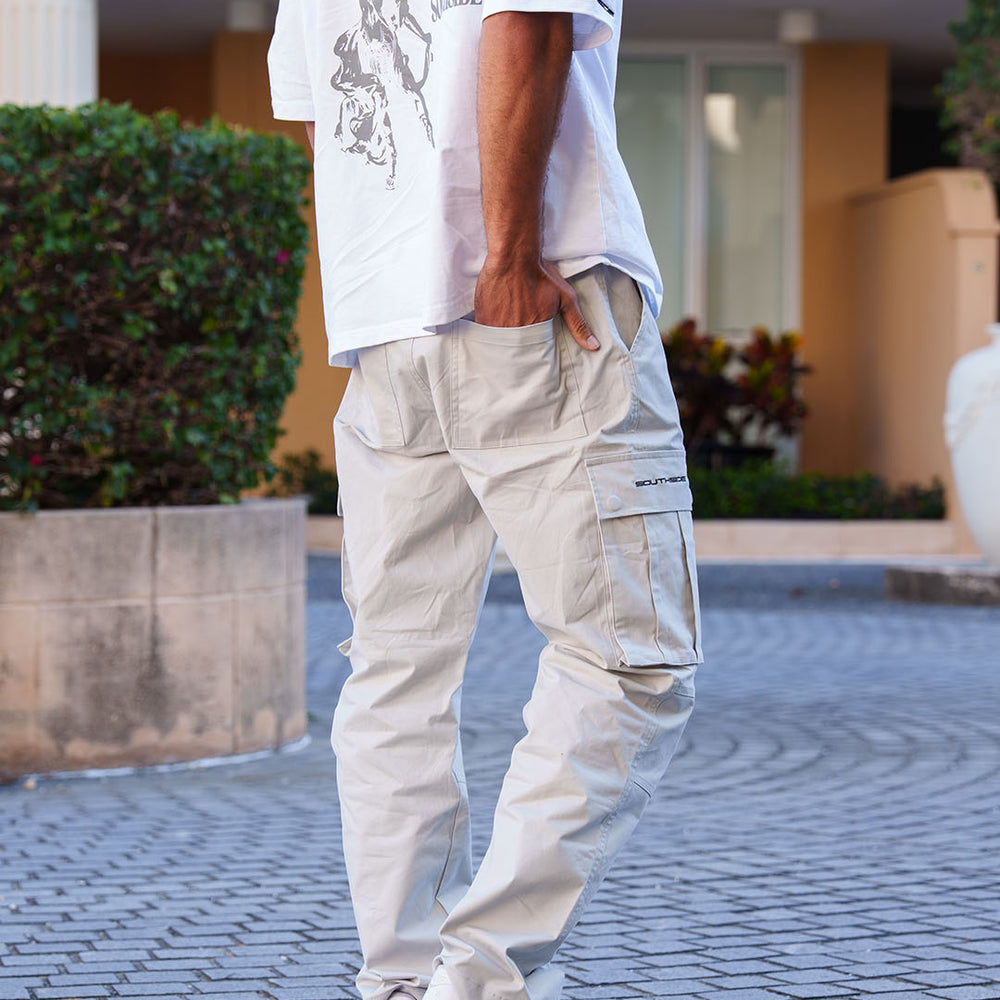 Southside - Grey Cargo Pants – Southside Streetwear
