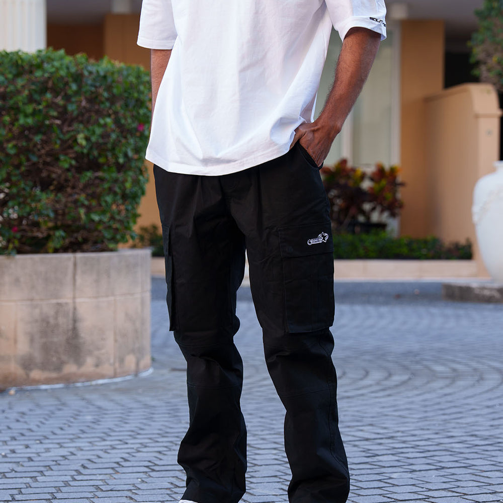 Southside - Black Cargo Pants – Southside Streetwear