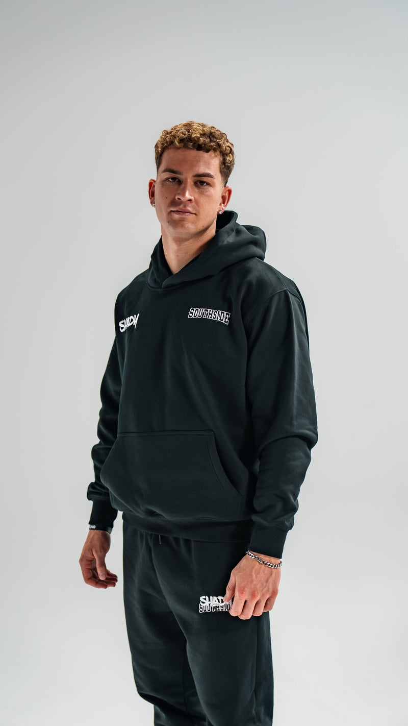 Shady x SS Hoodie (Black/White)