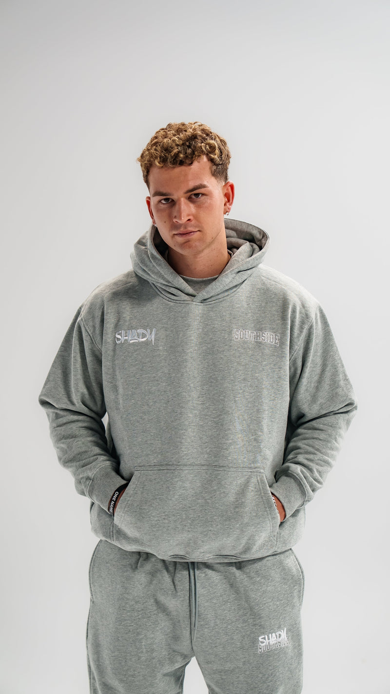 Shady x SS Hoodie (Grey/White)