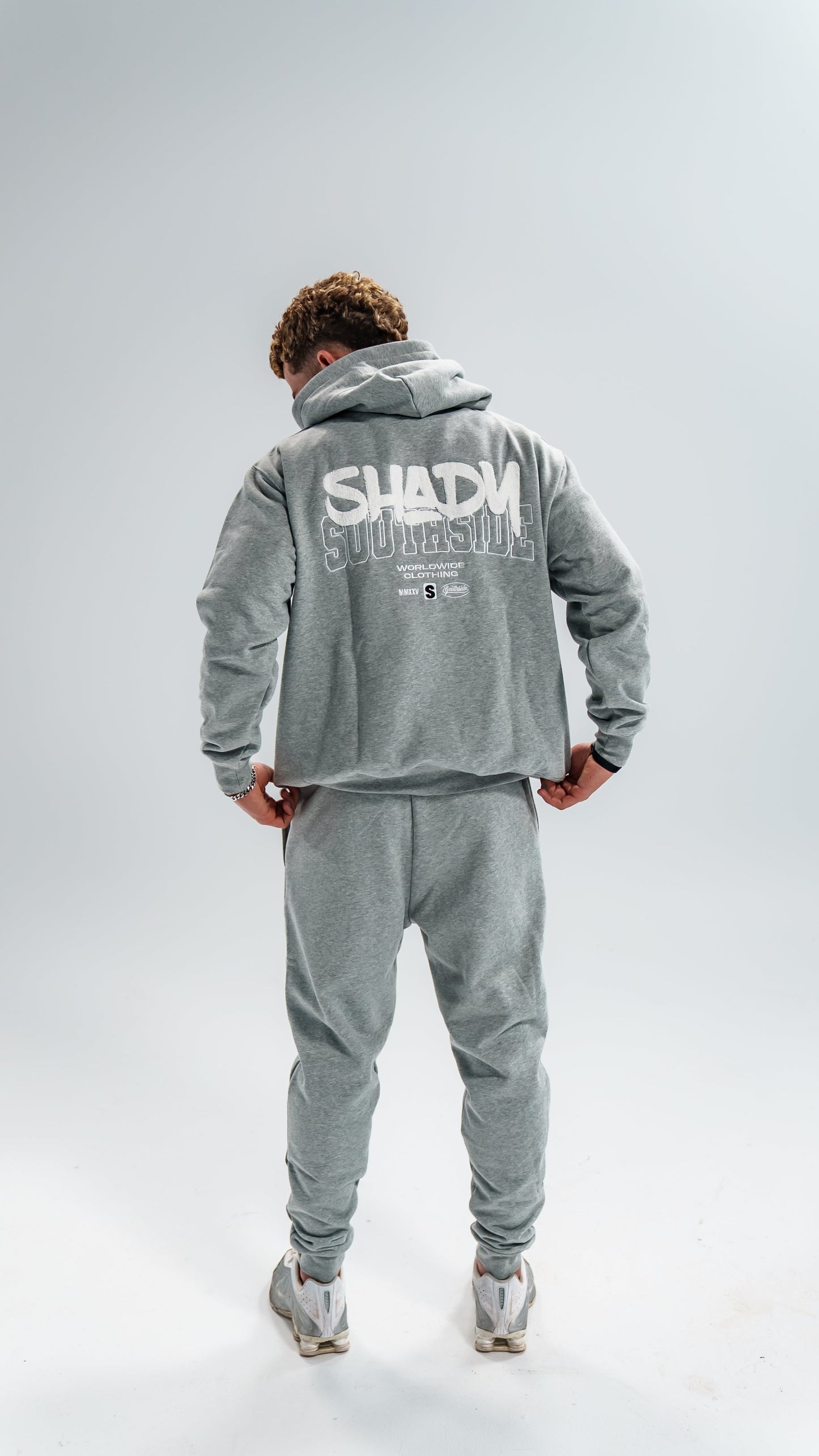 Shady x SS Hoodie (Grey/White)