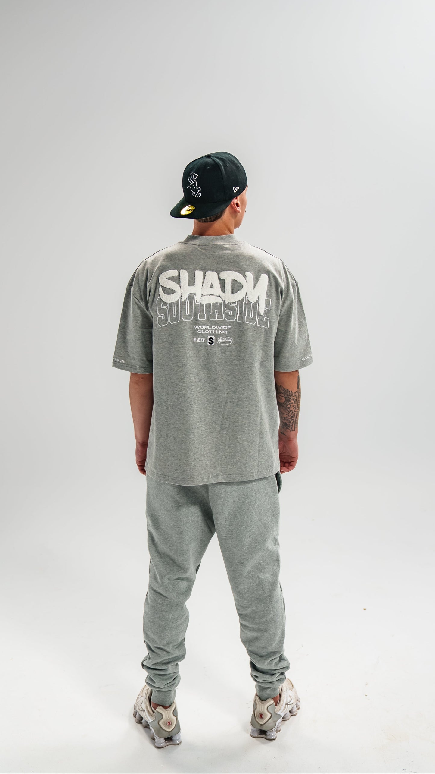 Shady x SS Tee (Grey/White)