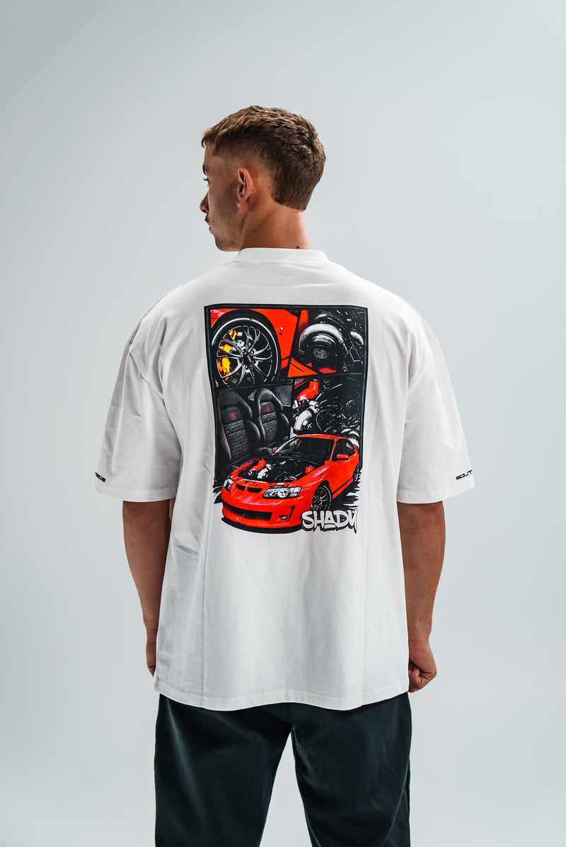 Shady VY Clubsport Tee (White)