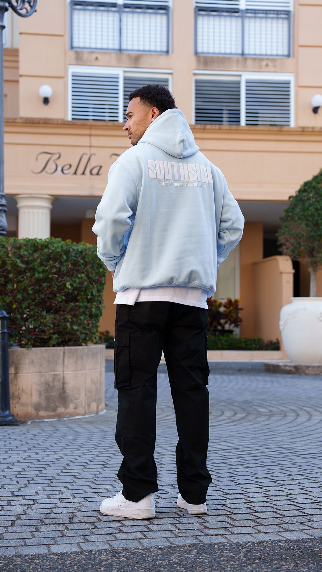 Southside - Statement Hoodie (Baby Blue)