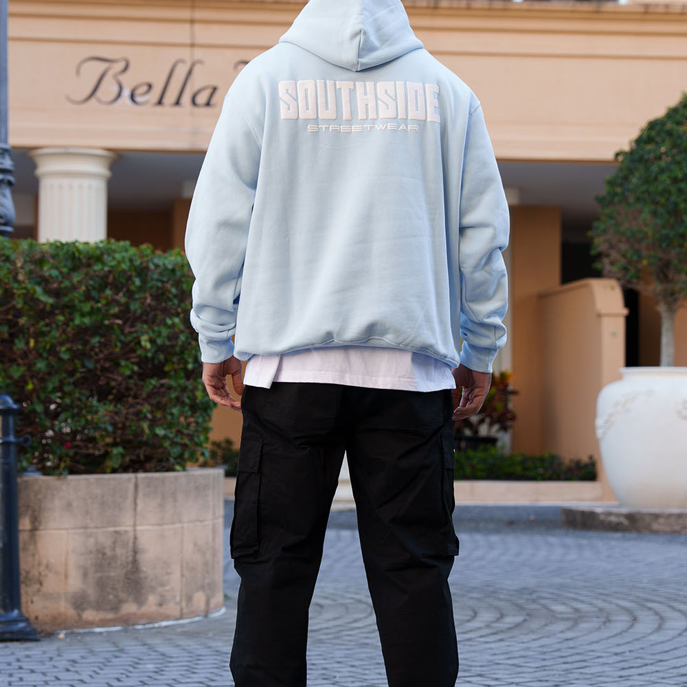 
                      
                        Southside - Statement Hoodie (Baby Blue)
                      
                    