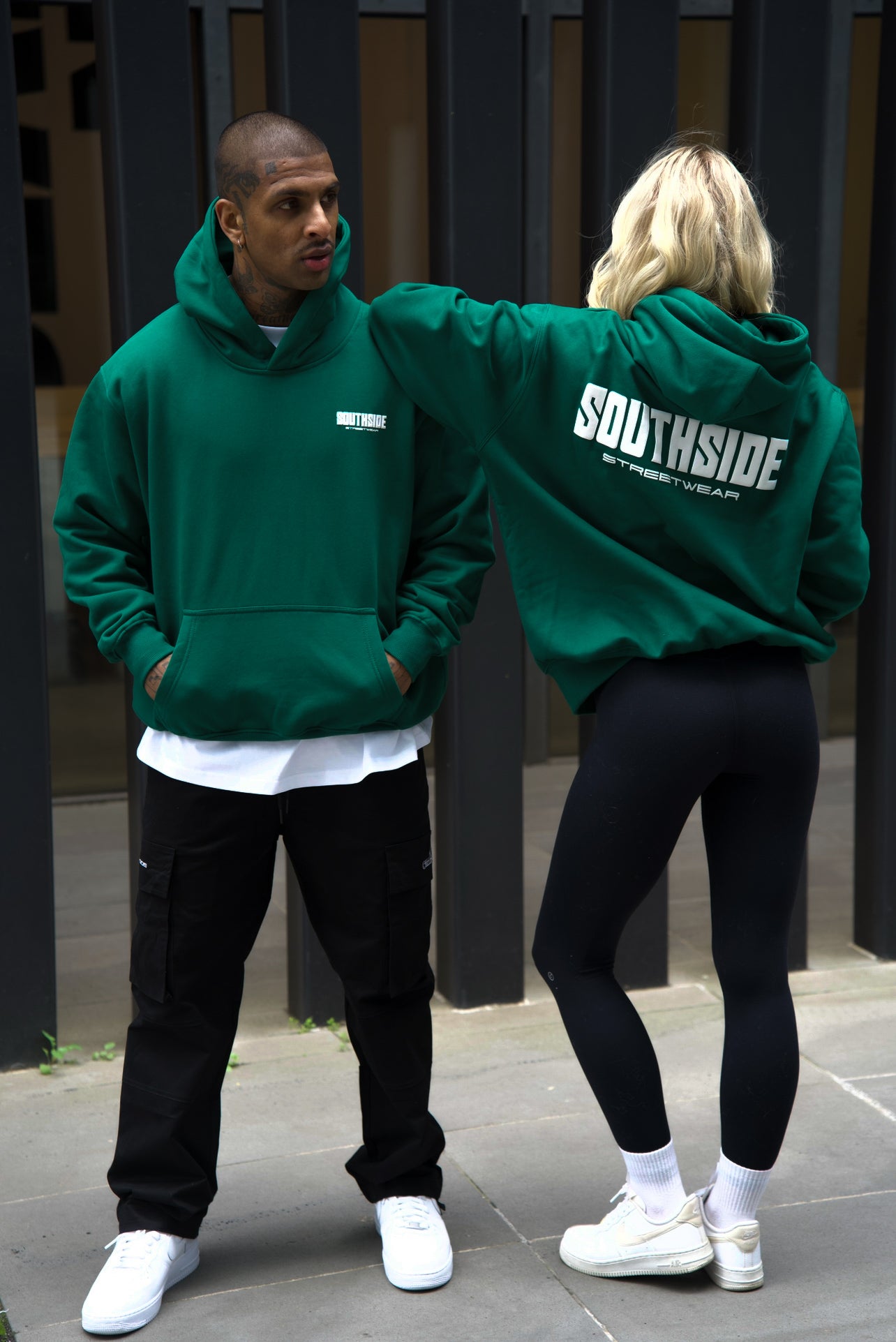 Southside - Statement Hoodie (Pine Green)
