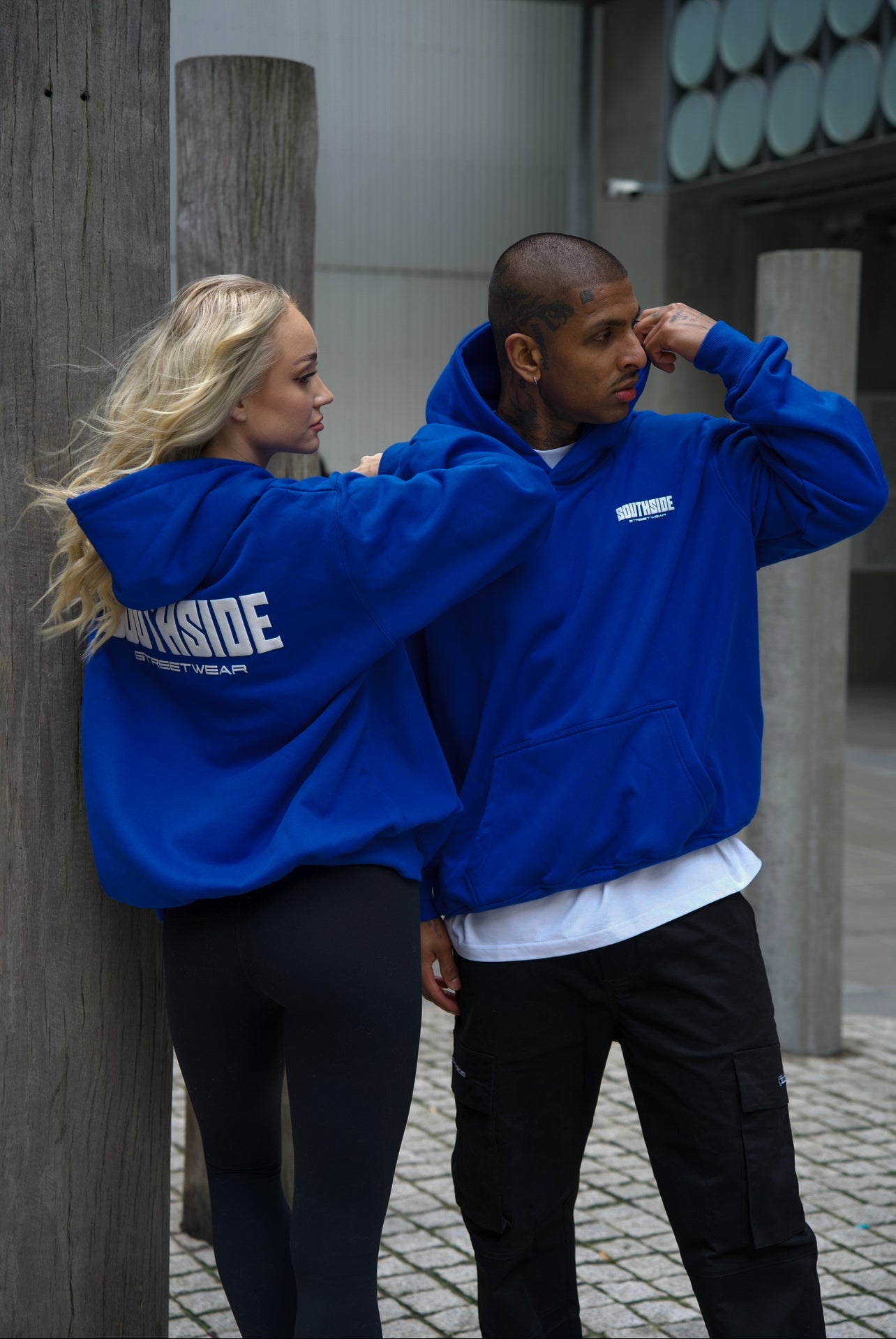 Southside - Statement Hoodie (Electric Blue)
