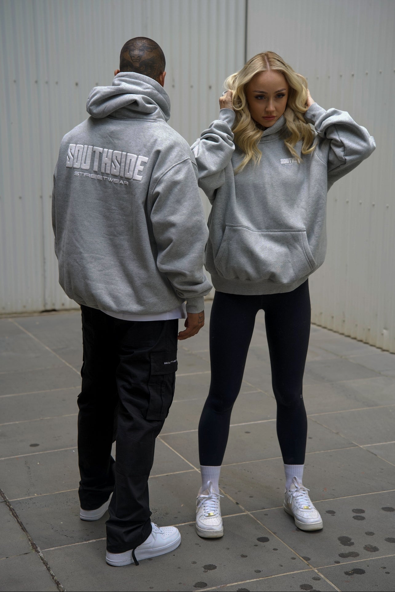 Southside - Statement Hoodie (Wolf Grey)