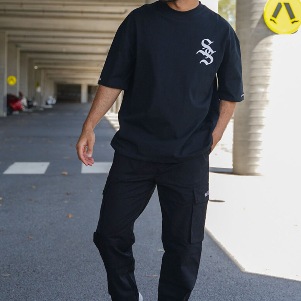 
                      
                        Southside - Black Cargo Pants
                      
                    