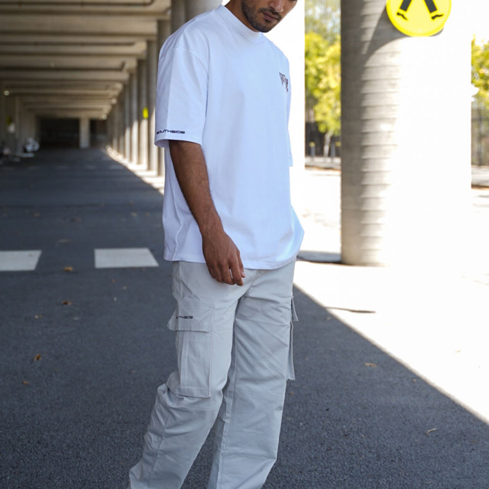 
                      
                        Southside - Grey Cargo Pants
                      
                    