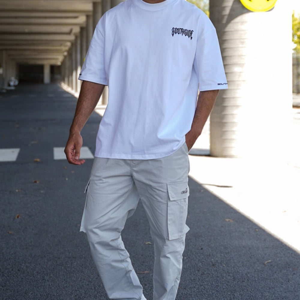 
                      
                        Southside - Grey Cargo Pants
                      
                    