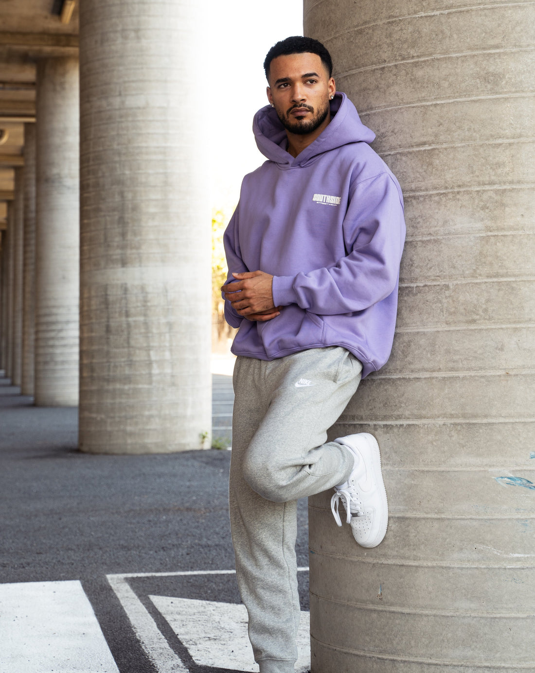Southside - Statement Hoodie (Lilac Purple)