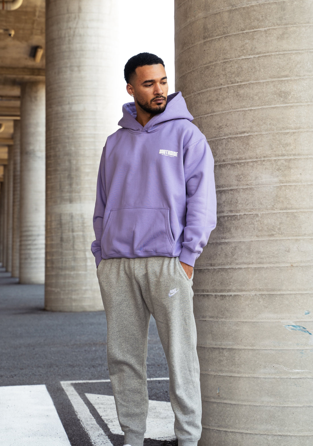 Southside - Statement Hoodie (Lilac Purple)